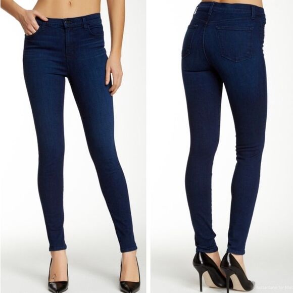 J Brand Maria After Dark High Rise Skinny Jean - Picture 10 of 10